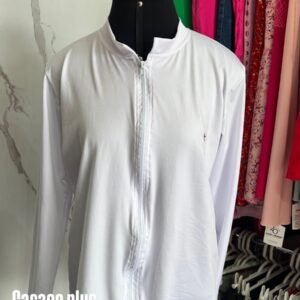 (Promoção) Casaco Plus Size com Zíper