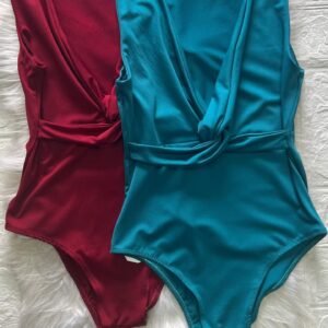 Body FemininoDecote V Transpassado