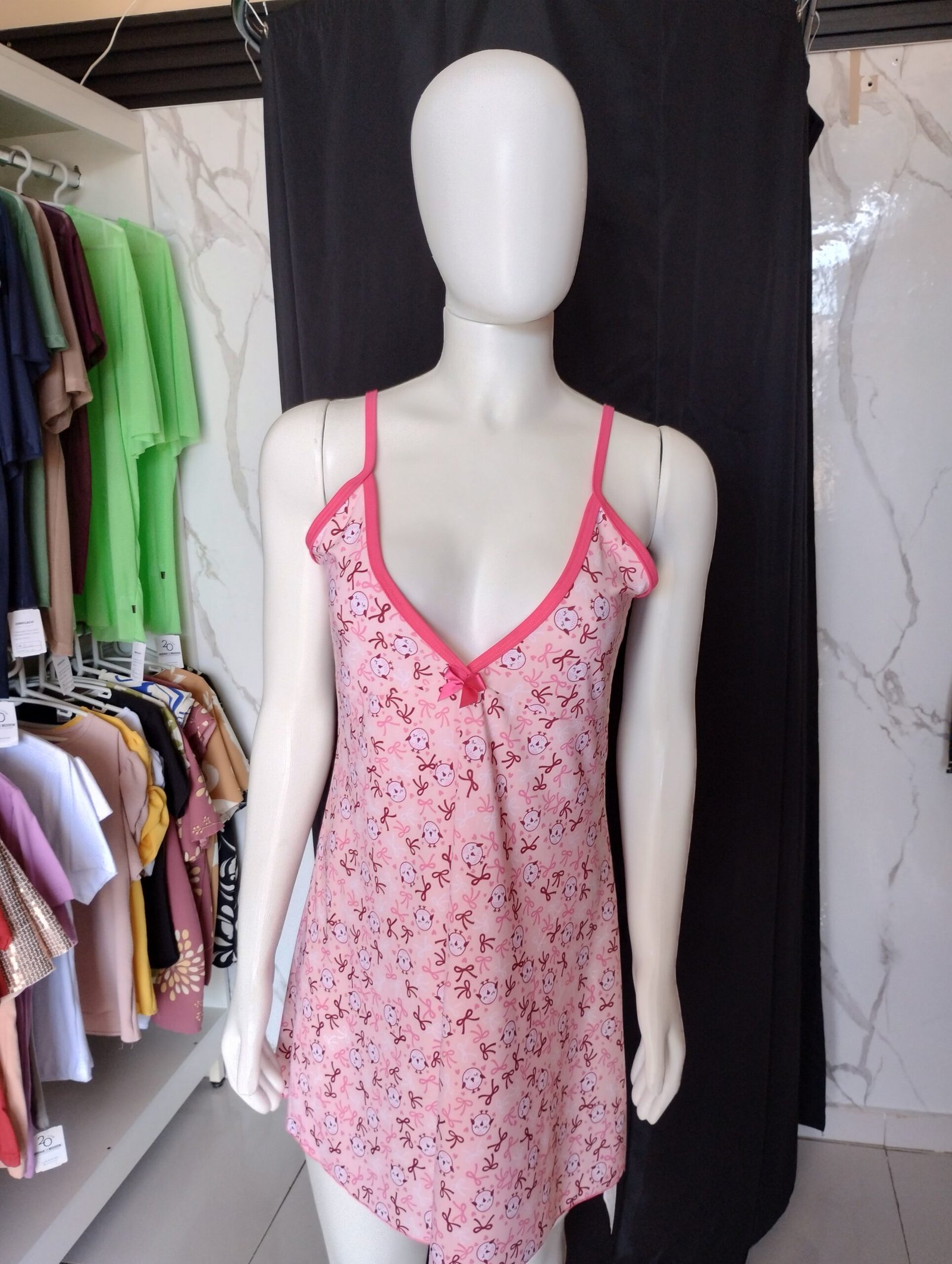 Camisola Alcinha Estampada