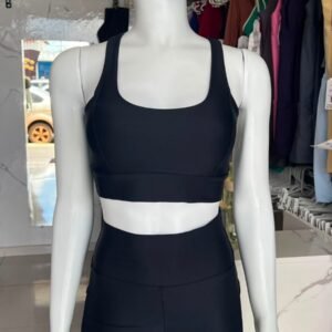 Conjunto poliamida com bolso